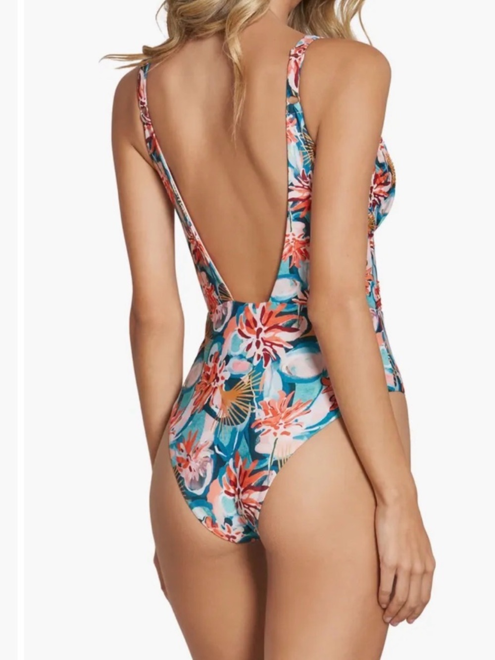 NWT Cosita Linda Embroidered and Beaded One Piece Size Small - Picture 2 of 9